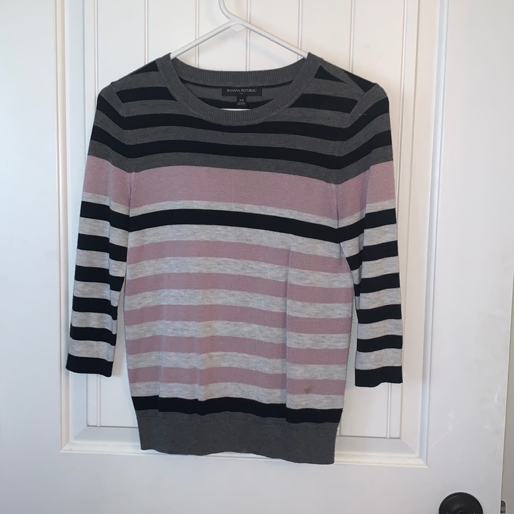 Banana Republic striped sweater